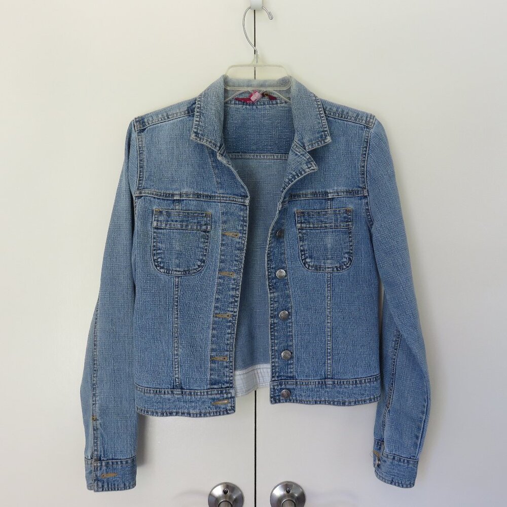 Girls Blue Jean Jacket with Stretch..............126